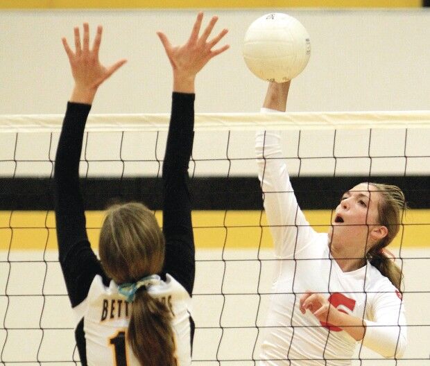 North Scott-Bettendorf volleyball